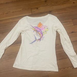 Salt life long sleeve tee